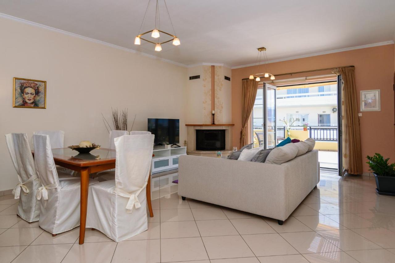 Central Penthouse In Quiet Neighborhood Near Sandy Beach Chania  Exterior foto