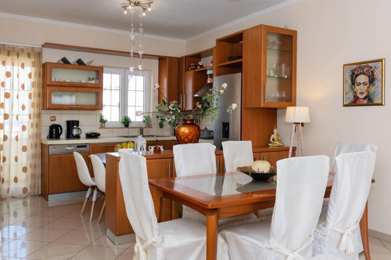 Central Penthouse In Quiet Neighborhood Near Sandy Beach Chania  Exterior foto